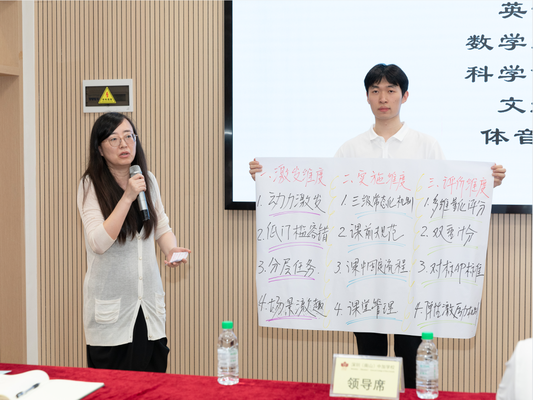 问题驱动促思维生长 学生展示助素养落地——深圳（南山）中加学校第二十三届教学研讨会纪实